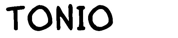 Tonio字体