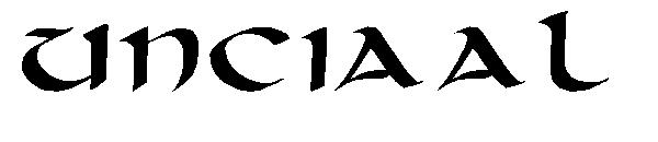 Unciaal字体