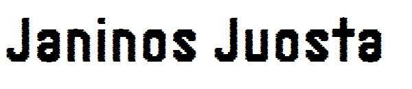 Janinos Juosta字体