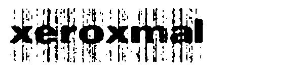 xeroxmal字体