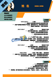 财务经理个人简历模板范文