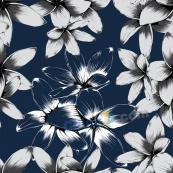 白色花卉矢量背景设计