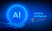 AI智能科技矢量背景图