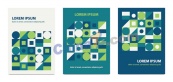 绿色商务画册封面模板