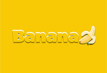 CSS3 3D文字抖动香蕉动画特效