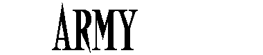 Army字体