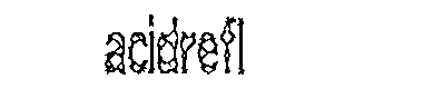 Acidrefl字体