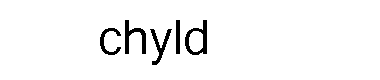 Chyld字体