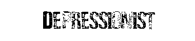 Depressionist Three字体
