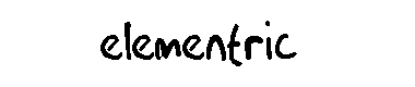 Elementric字体