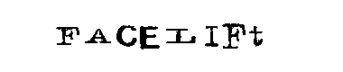 Facelift字体