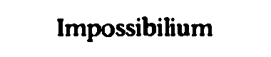 Impossibilium字体
