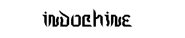 Indochine字体