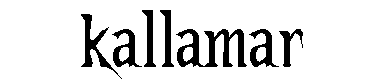 Kallamar字体