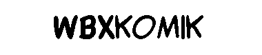 WBXkomik字体