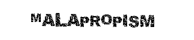 Malapropism字体