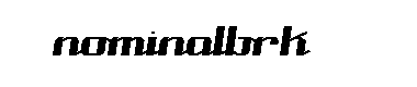 Nominalbrk字体