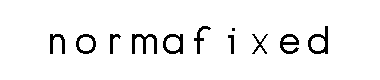 Normafixed字体