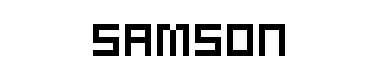 Samson字体