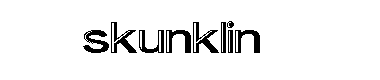 Skunklin字体