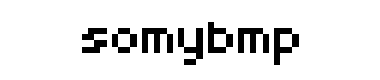 somybmp02_7字体