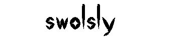Swolsly字体