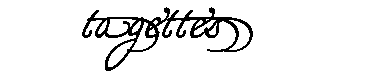 Tagettes字体