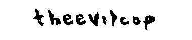 Theevilcop字体
