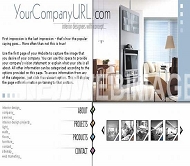 家居设计企业模板