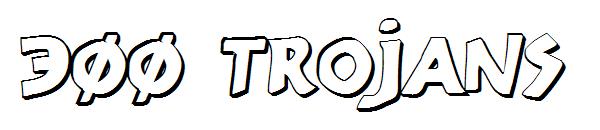 300 Trojans字体