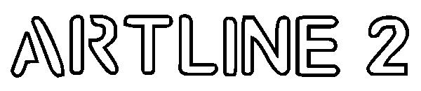 Artline 2字体