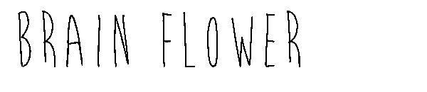 Brain Flower字体