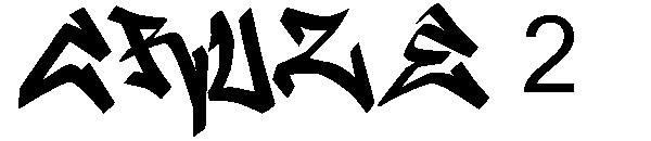 Cruze 2字体