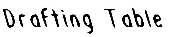 Drafting Table字体