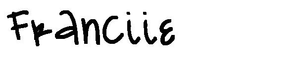 Franciie字体