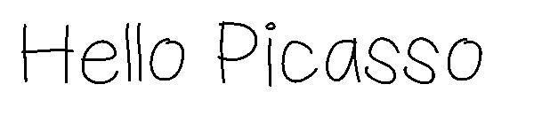 Hello Picasso字体