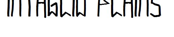 Intaglio Plains字体
