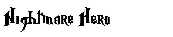 Nightmare Hero字体