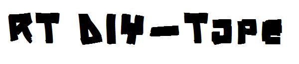 RT DIY-Tape字体
