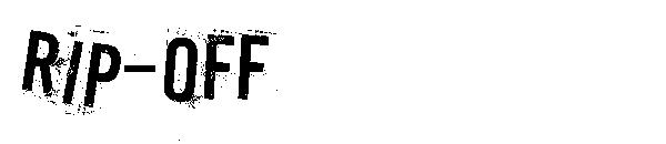 Rip-off字体