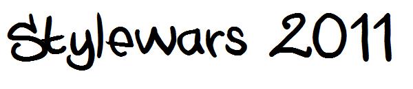 Stylewars 2011字体