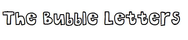 The Bubble Letters字体
