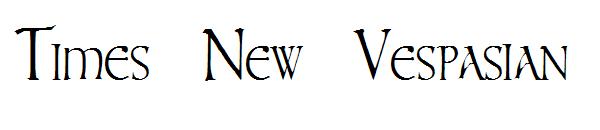 Times New Vespasian字体