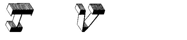 Top View字体