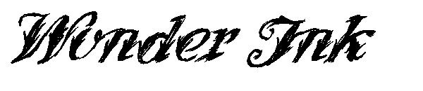 Wonder Ink字体