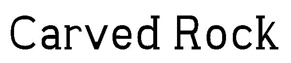 Carved Rock字体