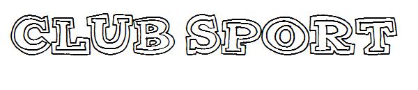 Club Sport字体