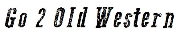 Go 2 Old Western字体