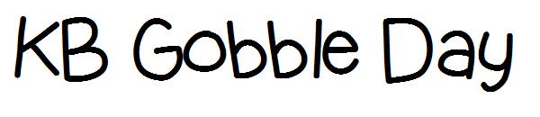 KB Gobble Day字体