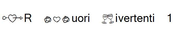 KR Cuori Divertenti 1字体